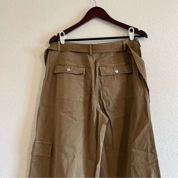 NWOT Staud Women's Brayden Wide Leg Jean Pant Rosemary Size 8 - Picture 9 of 15